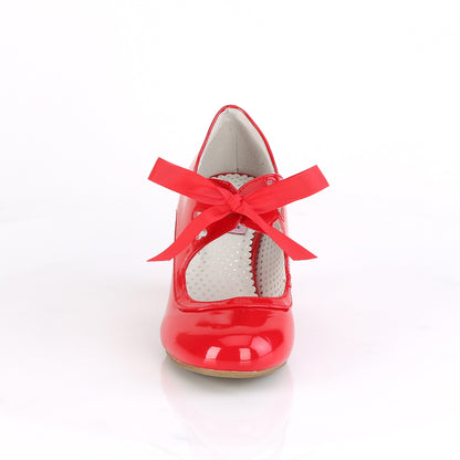 Pin Up Couture Womens Pumps WIGGLE-32 Red Pat