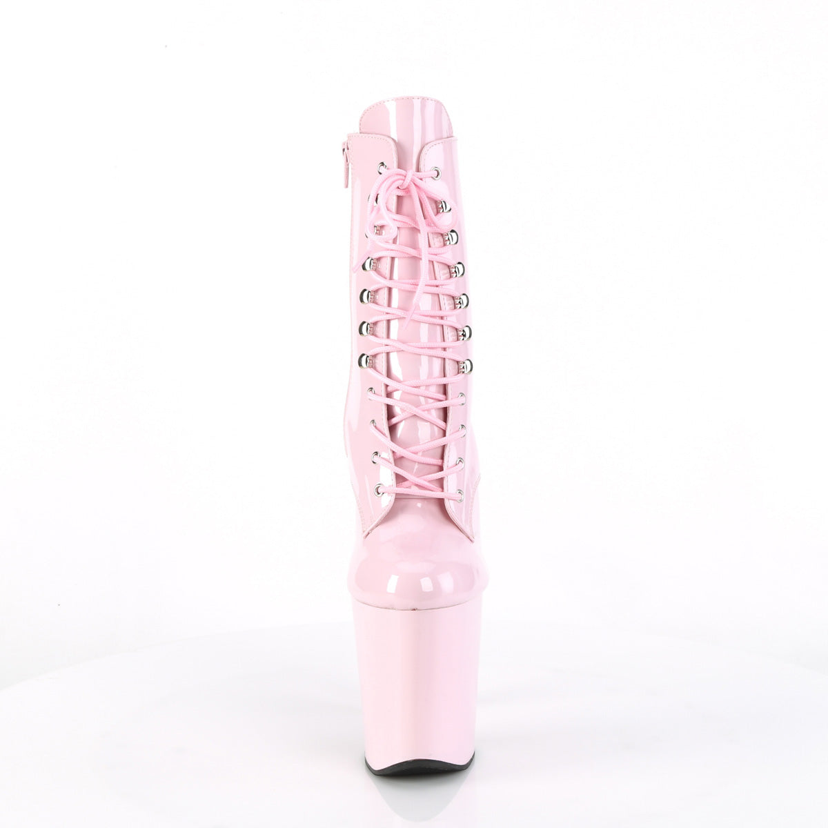 Pleaser Botas de tobillo para mujer XTREME-1020 B. PAT / B rosa. Rosa