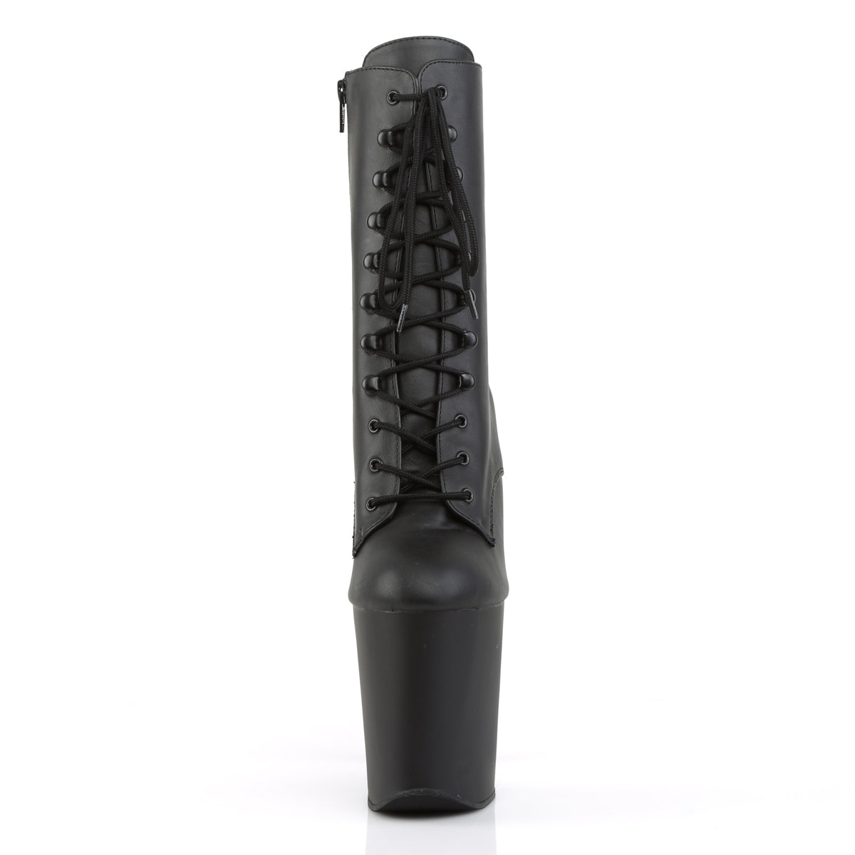 Pleaser Womens Ankle Boots XTREME-1020 Blk Faux Leather/Blk Matte