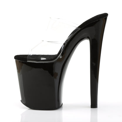 Pleaser Sandalias para mujer XTREME-802 clr / blk