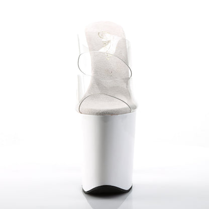 Pleaser Sandalias para mujer XTREME-802 clr / wht