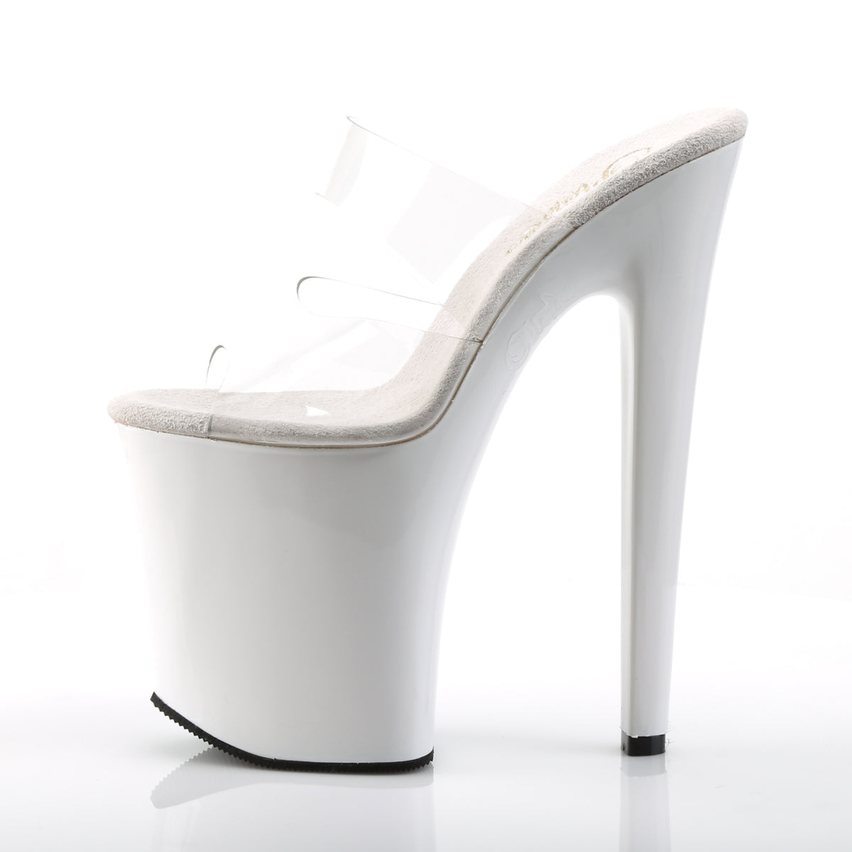 Pleaser Sandalias para mujer XTREME-802 clr / wht