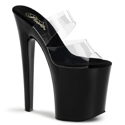 Pleaser Sandalias para mujer XTREME-802 clr / blk