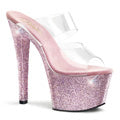 Pleaser Womens  BEJEWELED-702DM Clr/B. Pink RS